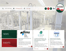 Tablet Screenshot of elgama.lt